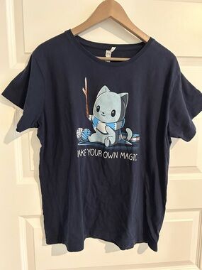 Tee Turtle Make Your Own Magic T Shirt Blue Size XL
